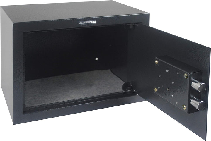 ARREGUI Class T25K Möbeltresor | Möbelsafe aus Stahl mit Doppelbart Sicherheitsschloss, Anwenderfreu