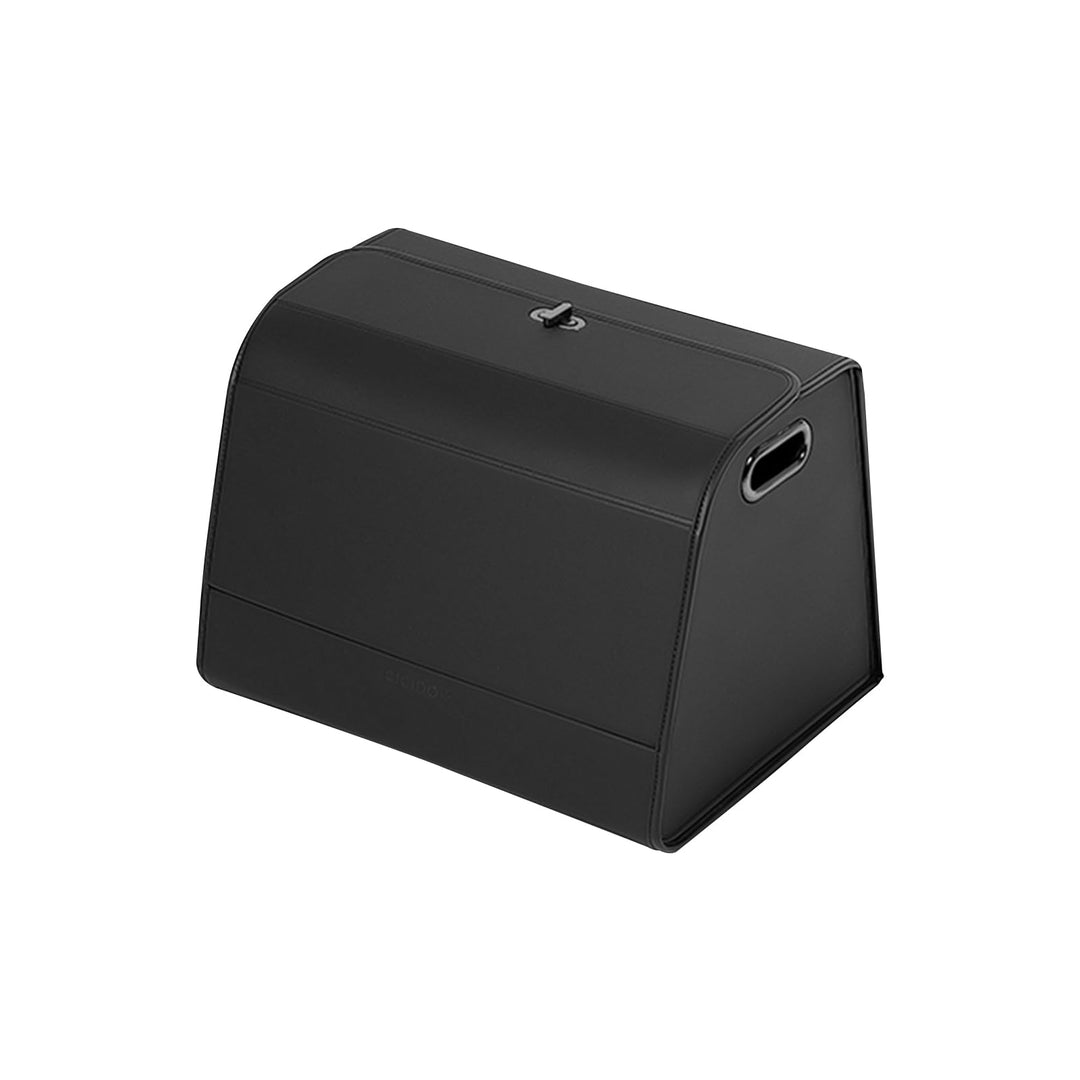 Ergocar Kofferraum Organizer, PU-Leder Autotasche Auto Kofferraum Box mit Deckel, Zusammenklappbarer