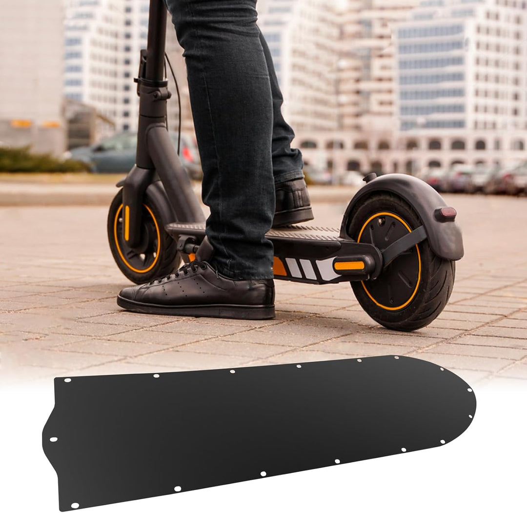 Scooter Bottom Plate, kompatibel mit Ninebot Max G2 G65, Untere Batterieabdeckung aus rostfreiem Sta