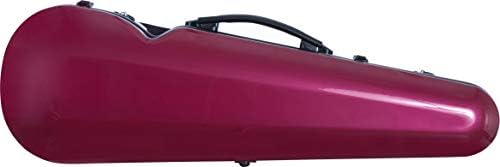 Geigenkoffer Glasfaser Vision 4/4 burgundy - shiny M-Case + Music bag