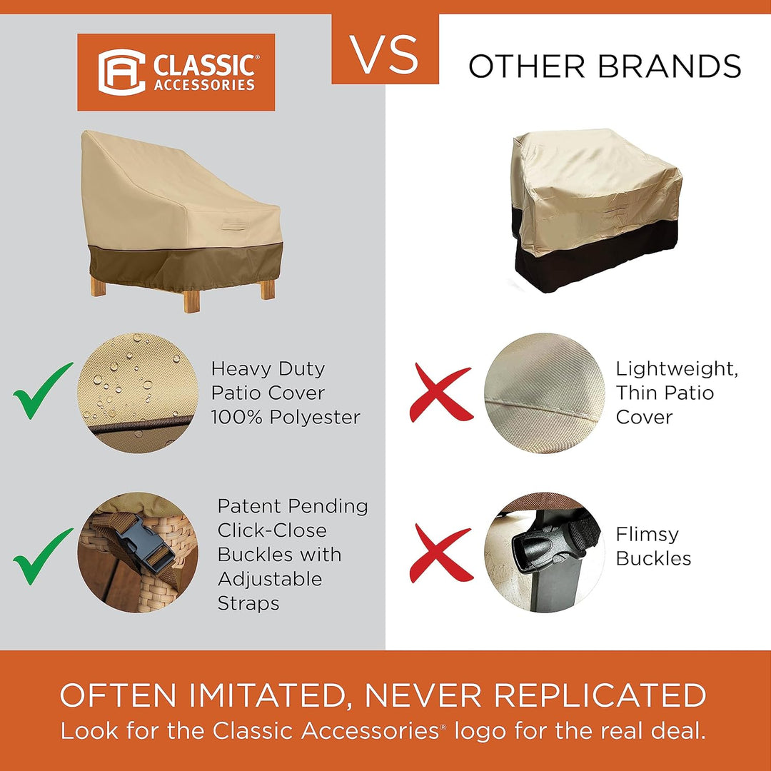 Classic Accessories Veranda Abdeckung für Gartensofa Large Klassisch, Large Klassisch