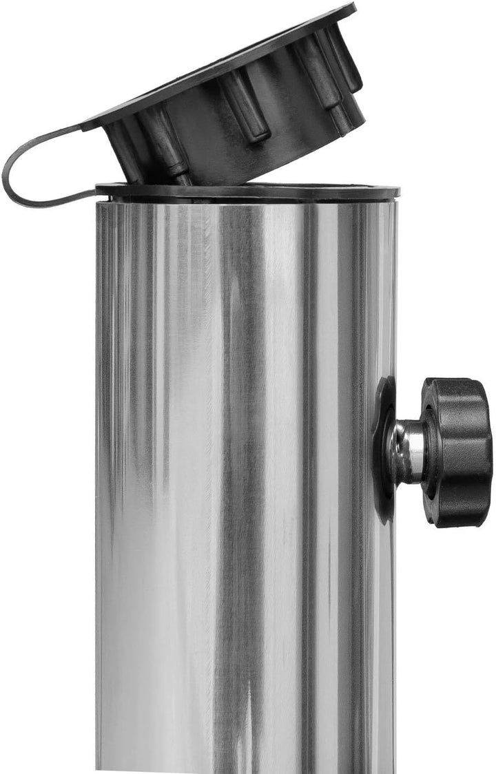 anndora Sonnenschirmständer Granit 25 kg hellgrau Balkonständer max. 48mm Stamm, hellgrau
