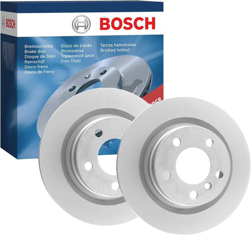 Bosch BD1633 Bremsscheiben - Hinterachse - ECE-R90 Zertifizierung - zwei Bremsscheiben pro Set