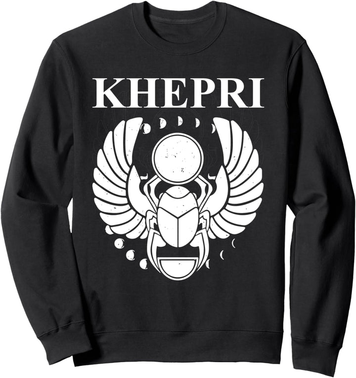 Khepri Antiker ägyptischer Gott Skarabäus Sweatshirt