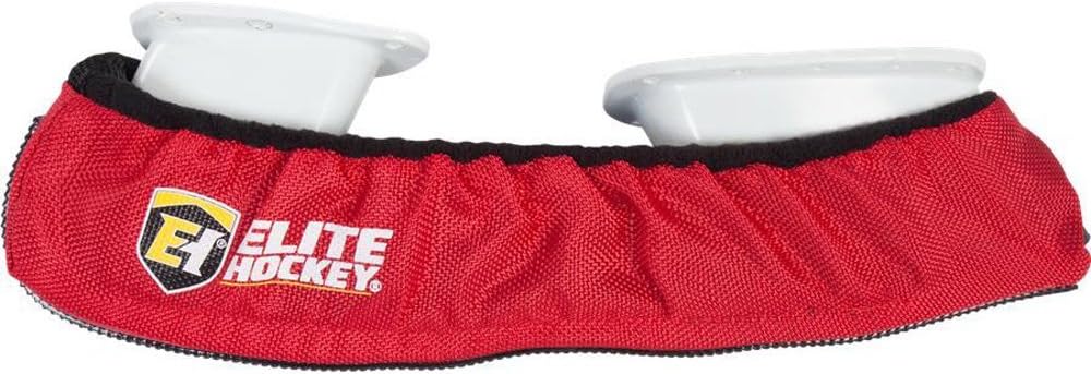 Elite Hockey Pro-Skate Guard Extreme Walking Soaker Rot Junior, Medium (1-5), Rot Junior, Medium (1-