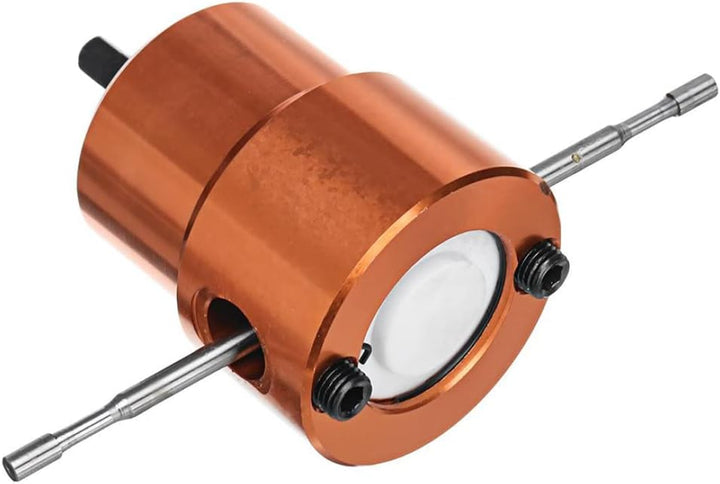 Power -Bohrer Nibbler Doppelkopf Metallblech Nibbler Bohransatz mit Schraubenschlüssel orange, Kraft