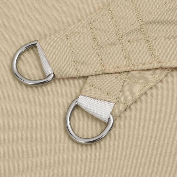 vidaXL Sonnensegel Oxford-Gewebe Rechteckig 2x5 m Beige Beige 2 x 5 m, Beige 2 x 5 m