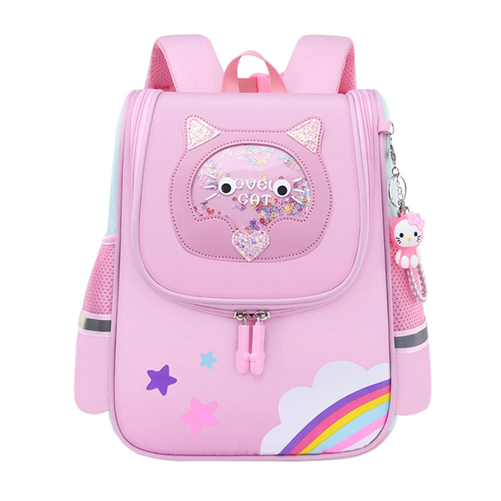 Hovkib Kinderrucksack, Schulrucksack Mädchen Teenager Schultaschen Junge Daypack Nettes Karikaturmus