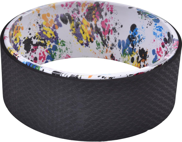 Yoga Wheel - yoga.wheel zur Verbesserung der Beweglichkeit und der Flexibilität Multicolored, Multic