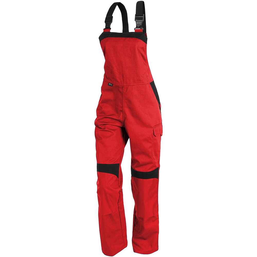 Kübler Arbeitslatzhose "Inno Plus", 1 Stück, 42, mittelrot/schwarz, 38565413-5599-42 42 Mittelrot /