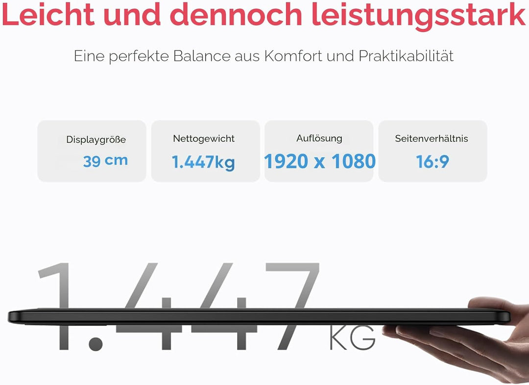 XPPen Artist 15,6 Pro V2 Zeichentablet, 15,4 Zoll Grafikdisplay mit vollständig laminiertem Bildschi