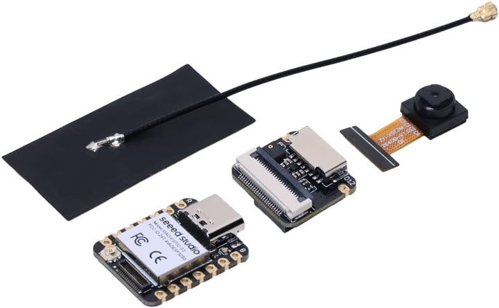 Seeed Studio XIAO ESP32S3 Sense – 2,4 GHz Wi-Fi, BLE 5.0, OV2640 Kamerasensor, Digitalmikrofon, 8 MB