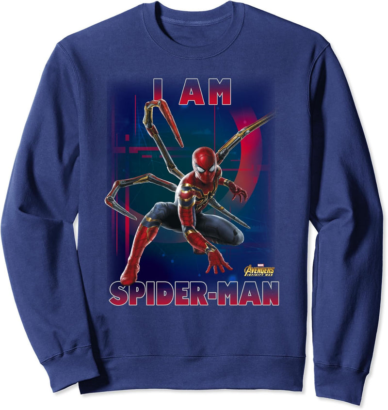 Marvel Avengers Infinity War I Am Spider-Man Sweatshirt