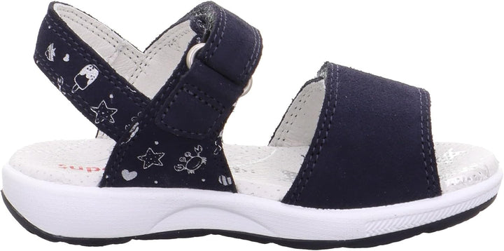 Superfit Mädchen Emily Sandale 26 EU Blau, 26 EU Blau