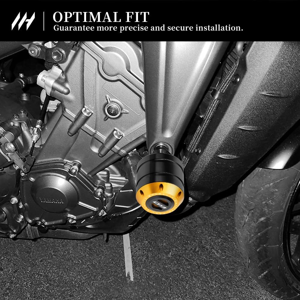 Motorrad Sturzschutz für MT-09 2013-2026 FZ-09 2013-2016 MT-09 SP 2018-2026 Rahmen-Schutz Kipp-Schut