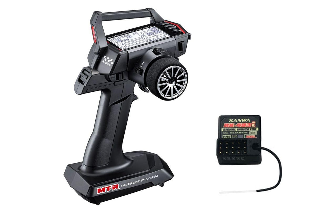 SANWA MT-R PC/RX-493I / OHNE SERVOS/TX/RX SURFACE CH4 2.4GHZ FH5