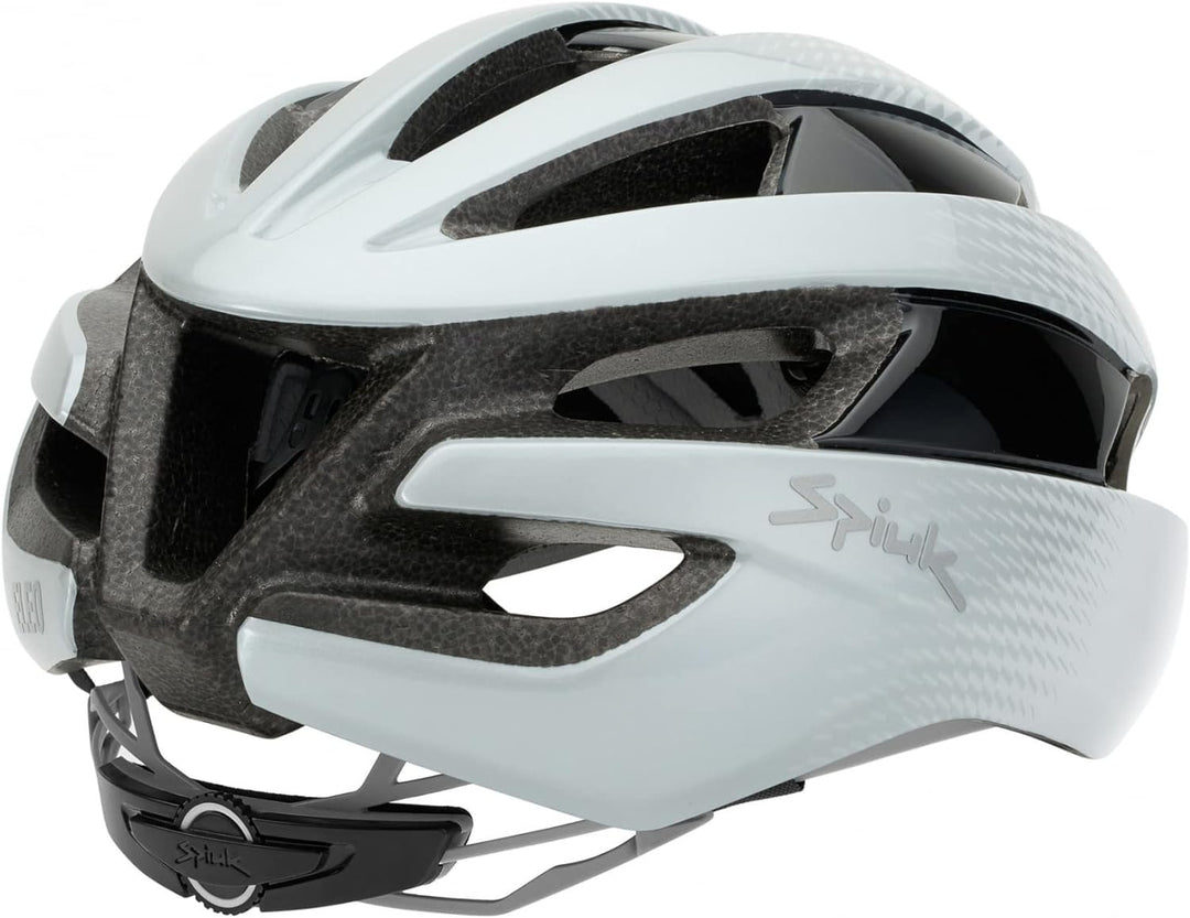 Spiuk Sportline Eleo-Helm (M-L) 53-61 Weiss, Silber, (M-L) 53-61 Weiss, Silber