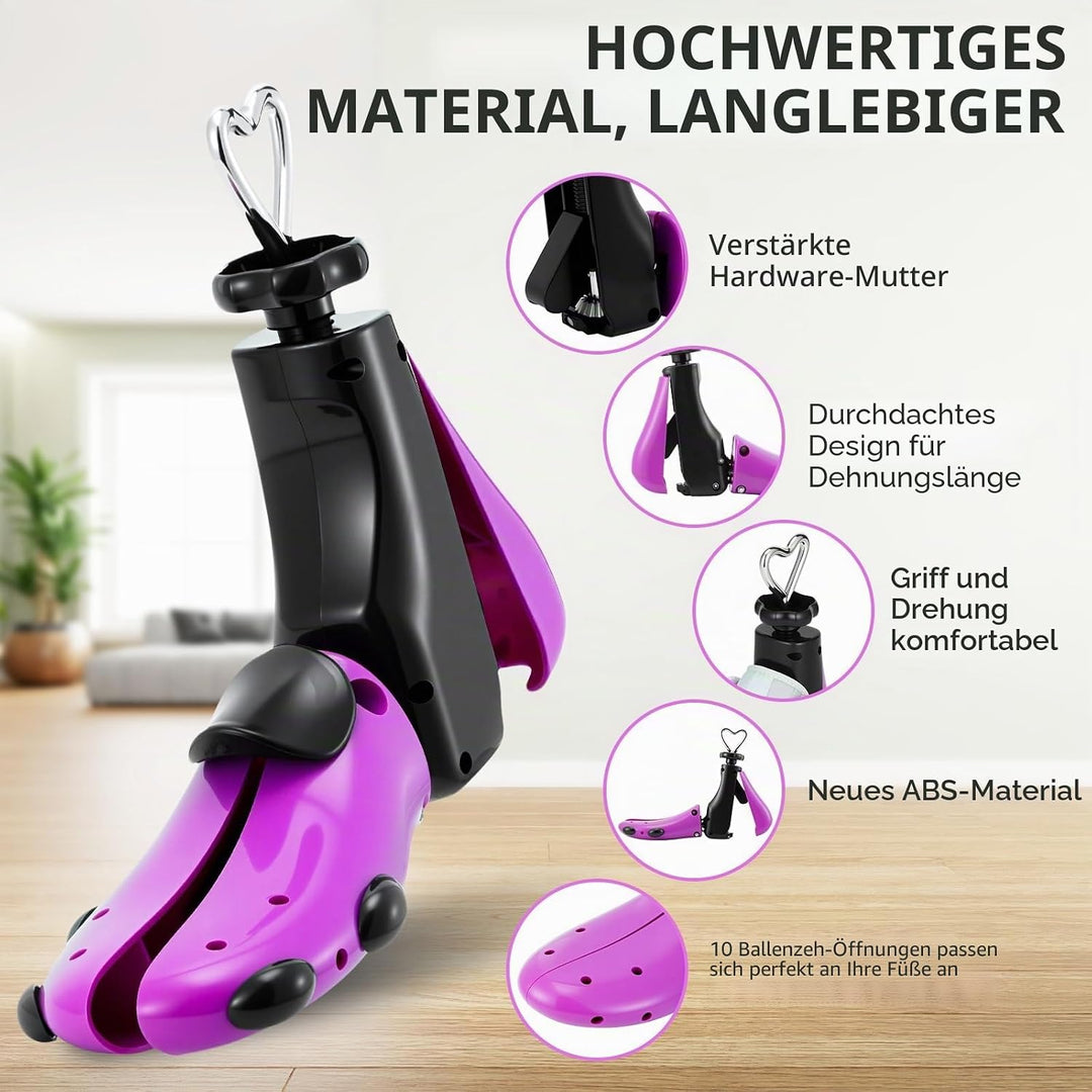 Schuhdehner Schuhweiter Stiefel Herren Damen, Schuhspanner Stiefel, Schuhdehner für Stiefel für Eins