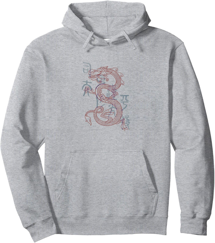 Disney Mulan Mushu Dragon Sketch Pullover Hoodie