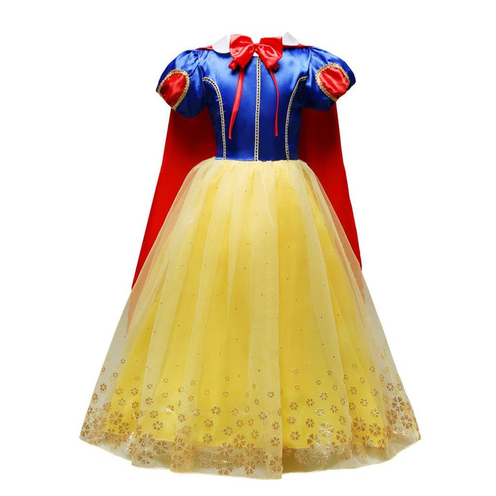 Lito Angels Prinzessin Schneewittchen Kostüm Kleid für Kinder Mädchen, Halloween Prinzessinenkleid K