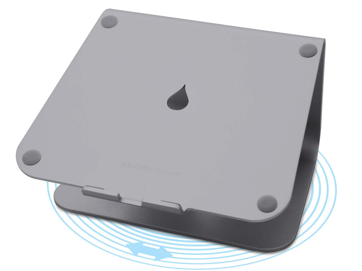 Rain Design mStand360 Schwenkbarer Ständer für MacBook - MacBook Pro - Laptopständer Space Grau mSta