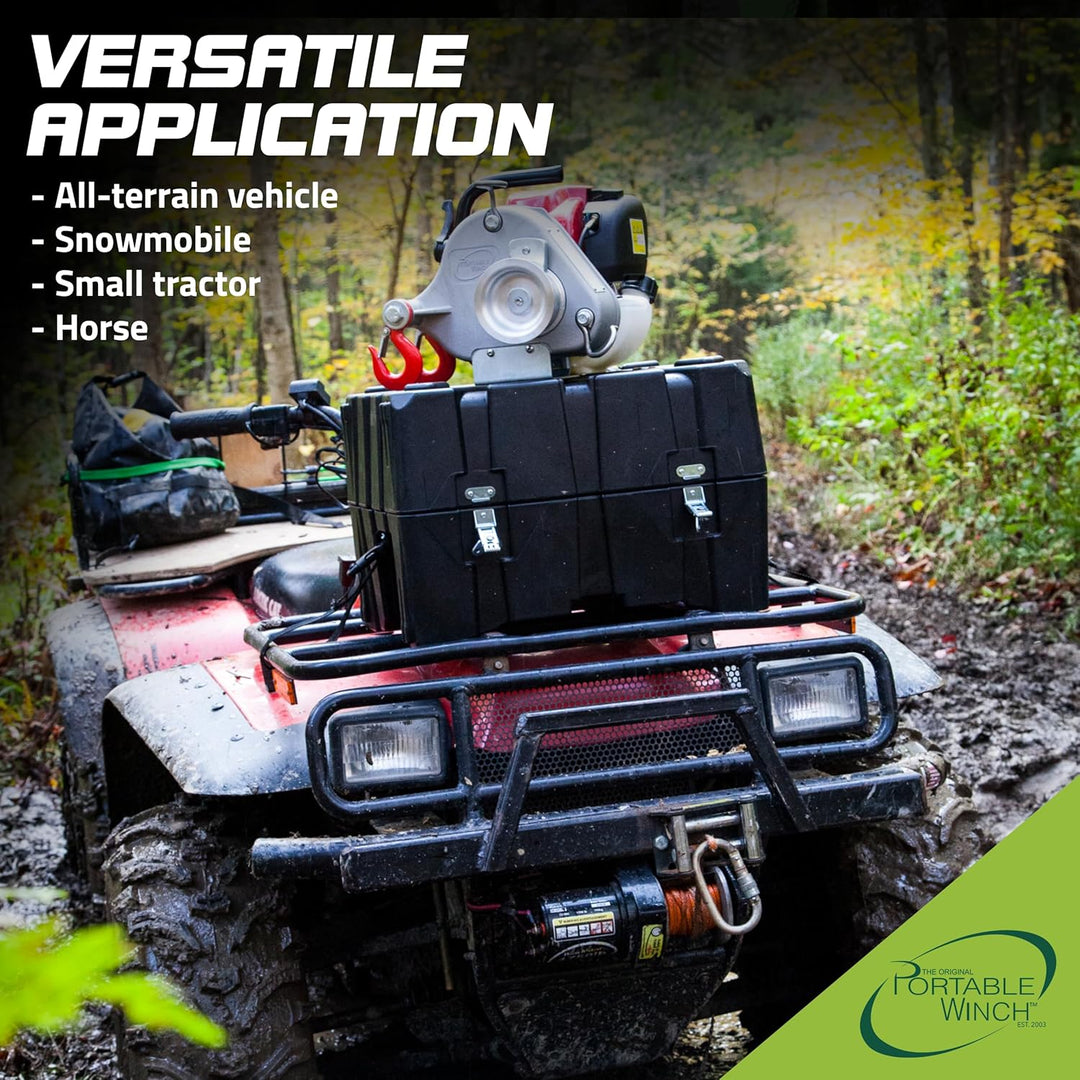Porta Winch Zughaube für Baumstämme bis