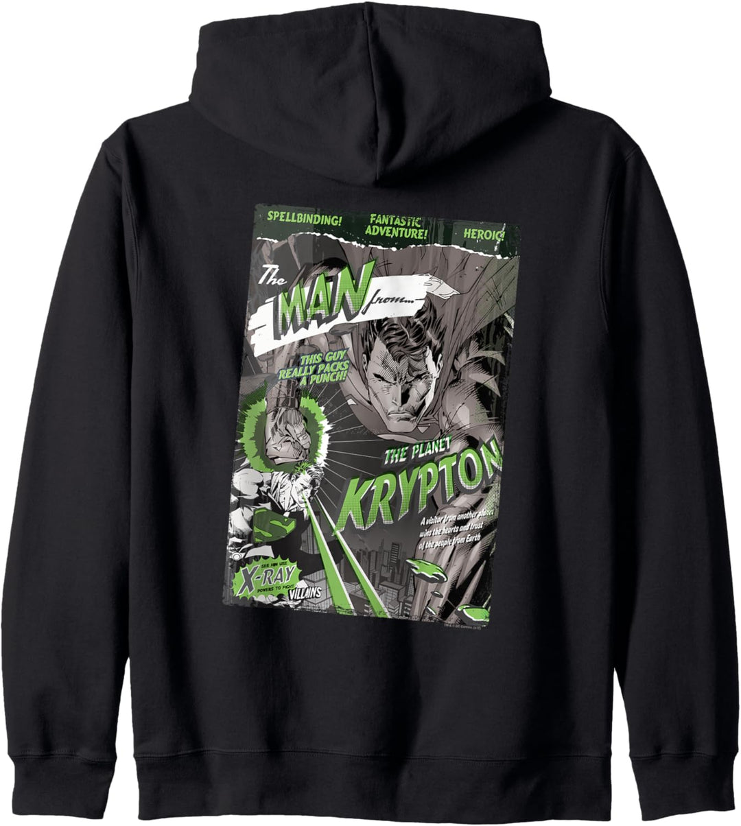 Superman The Man From Krypton Kapuzenjacke