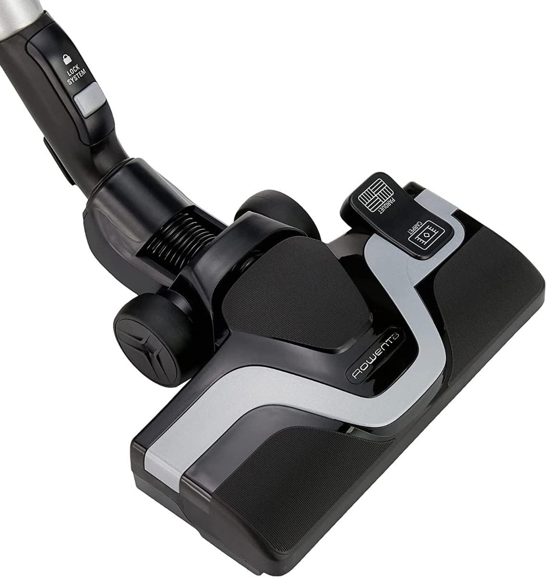 Rowenta RO7473 Silence Force Allergy+ | Bodenstaubsauger mit Beutel | grosse Staubbeutelkapazität: 4