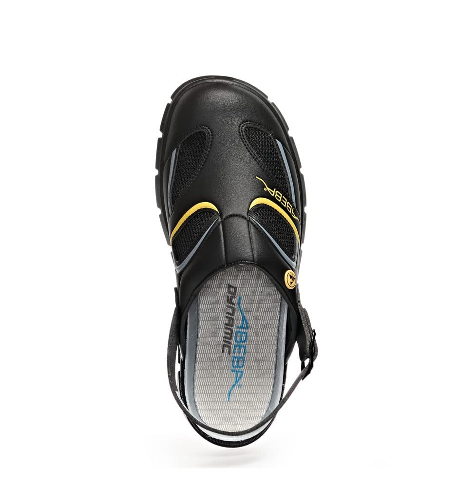 Abeba Dynamic Verstopfen, OB, A, E, FO, SRC, Schwarz/Gelb, Grösse 45, 37343-45 45 EU, 45 EU