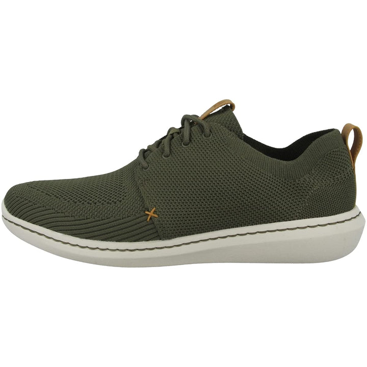 Clarks Herren Step Urban Mix'Sneaker 40 EU Khaki, 40 EU Khaki