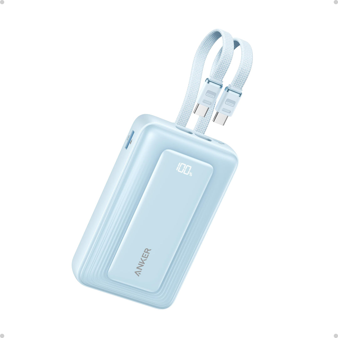 Anker Zolo Powerbank (2025 Upgrade), 45W Schnellladung, 20000mAh Akku-Pack, Zwei integrierte USB-C K