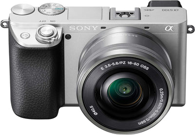 Sony Alpha 6100 E-Mount Systemkamera (24 Megapixel, 4K Video, 180° Touch-Display, 0.02 Sek. Echtzeit