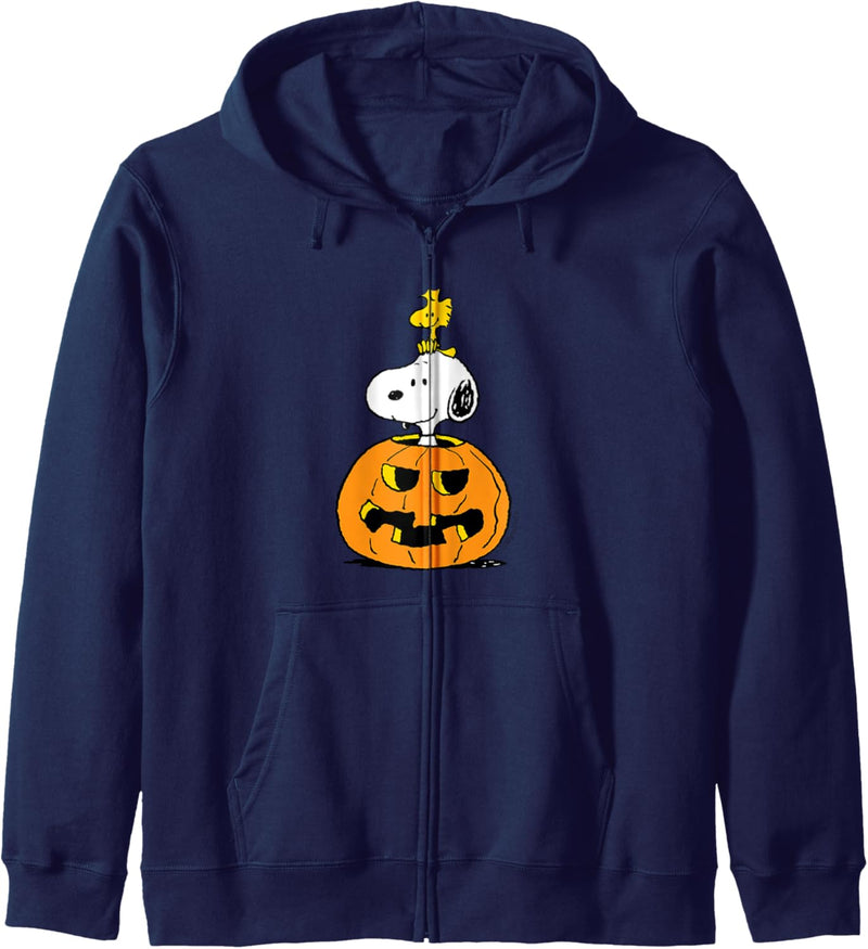 Peanuts - Halloween - Snoopy Woodstock Pumpkin Kapuzenjacke