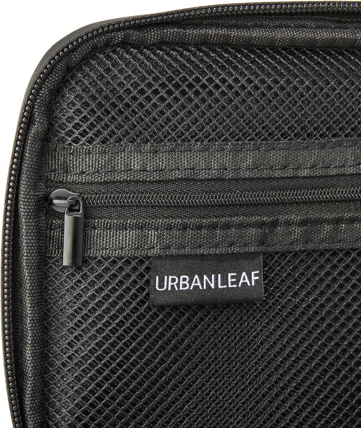 URBAN LEAF Geruchsdichte Tasche mit Zahlenschloss Reise Case mit geruchsneutralisierender Aktivkohle