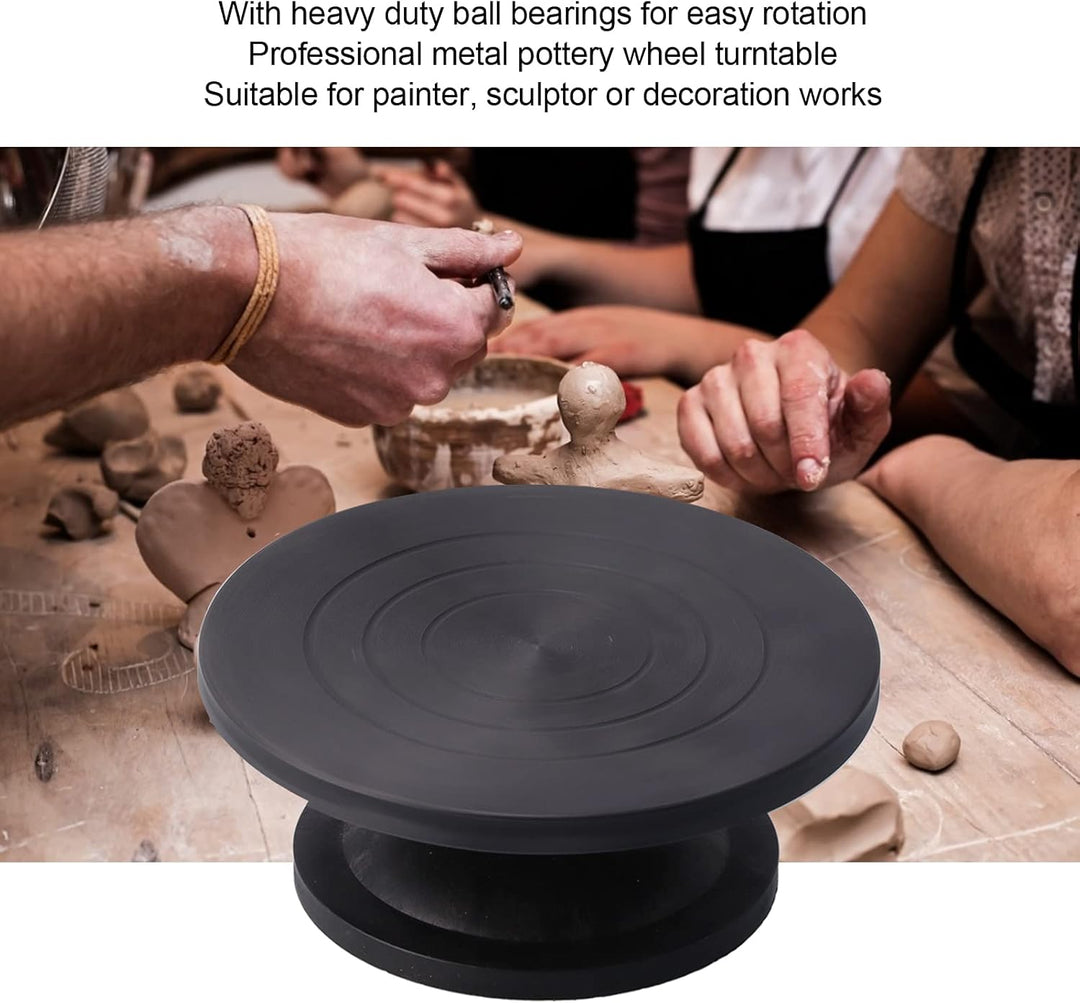 Keramik Drehteller Gimbal, 30cm / 11,8 Zoll Töpfer Scheibe, Töpferscheibe Plattenspieler mit Rutschf