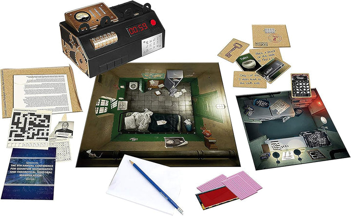 Escape Room: The Game - Vol. 1, 3 Thrilling Escape Rooms in Your Own Home!, Board Games for Adults,