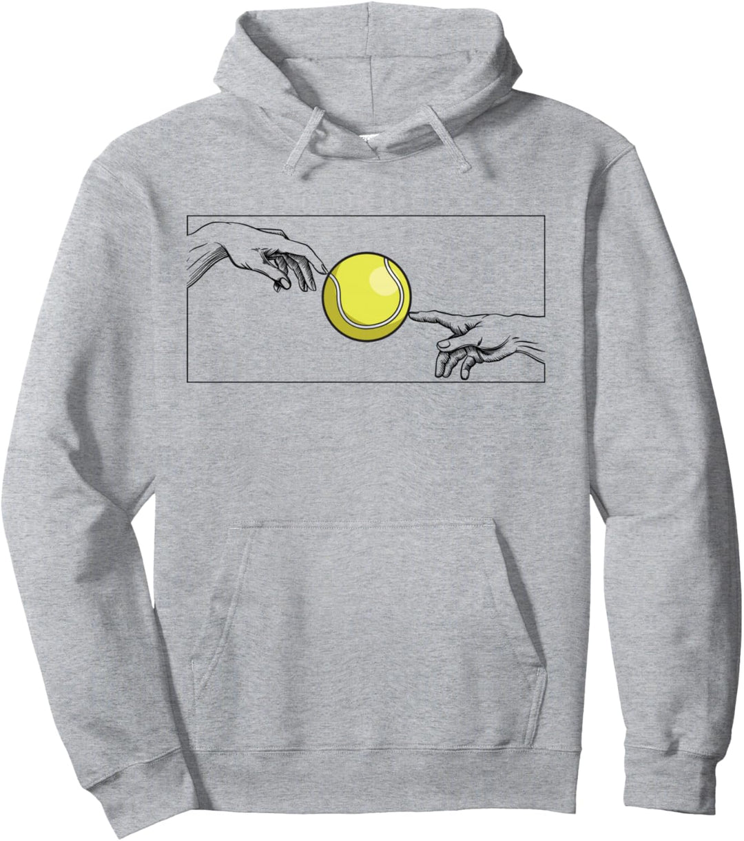 Tennisball für Tennisspieler Tennisspielerin zum Tennis Pullover Hoodie