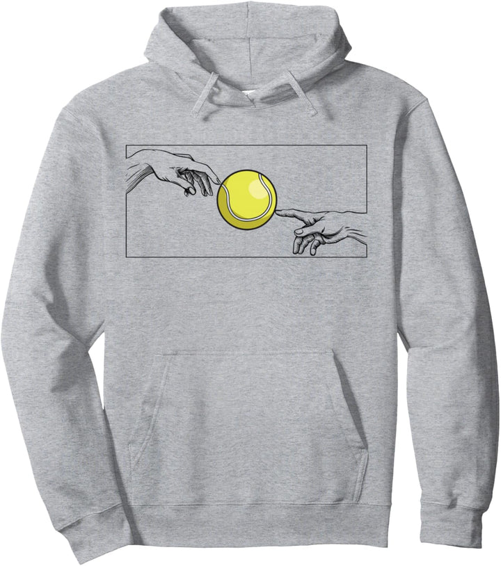 Tennisball für Tennisspieler Tennisspielerin zum Tennis Pullover Hoodie