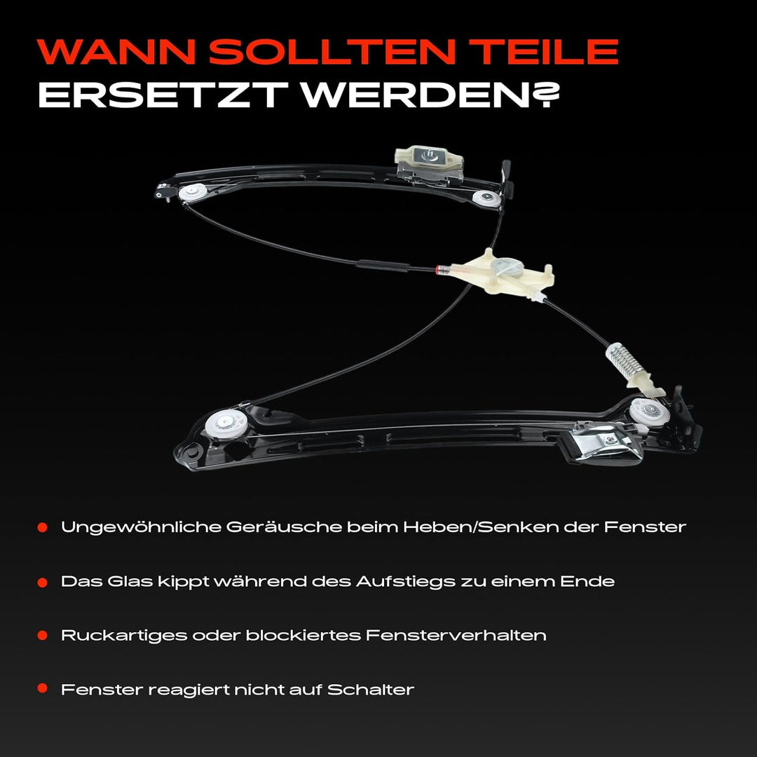 Frankberg Fensterheber Vorne Links Kompatibel mit Beetle 5C1 5C2 5C7 5C8 Schrägheck Cabriolet 2012-2