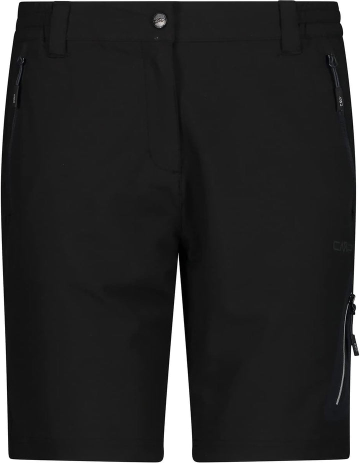 CMP Damen Bermudashorts Stretch-Bermudashorts für Damen 40 Schwarz, 40 Schwarz