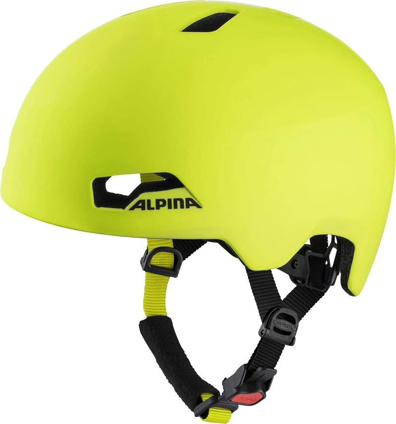 ALPINA HACKNEY - Leichter, Bruchfester & Optimal Klimatisierter Fahrradhelm Mit Nachrüstbarem LED Fü