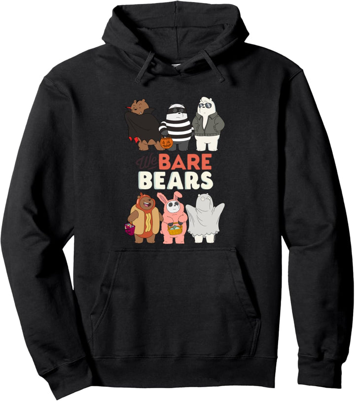 Cartoon Network We Bare Bears Halloween Costumes Pullover Hoodie