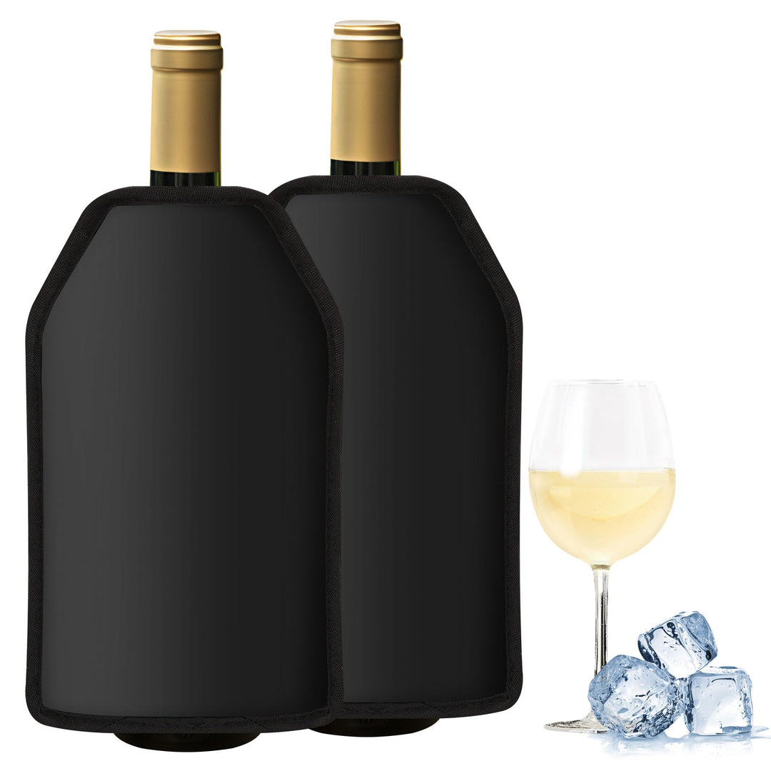 Gimars Weinkühler Manschette Kühlmanschette Sektflasche Flaschenkühler Hülle unterwegs Weinmanschett