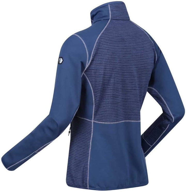 Regatta Yare VII Softshelljacke für Damen dünn, leicht und atmungsaktiv 36 Blau, 36 Blau