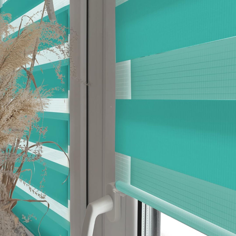 Home-Vision® DuoRollo Klemmfix, Doppelrollo ohne Bohren mit Klämmträgern, Rollos für Fenster und Tür