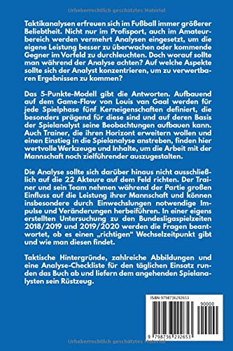 Spiel- und Taktikanalyse im Fussball: Das 5-Punkte-Modell
