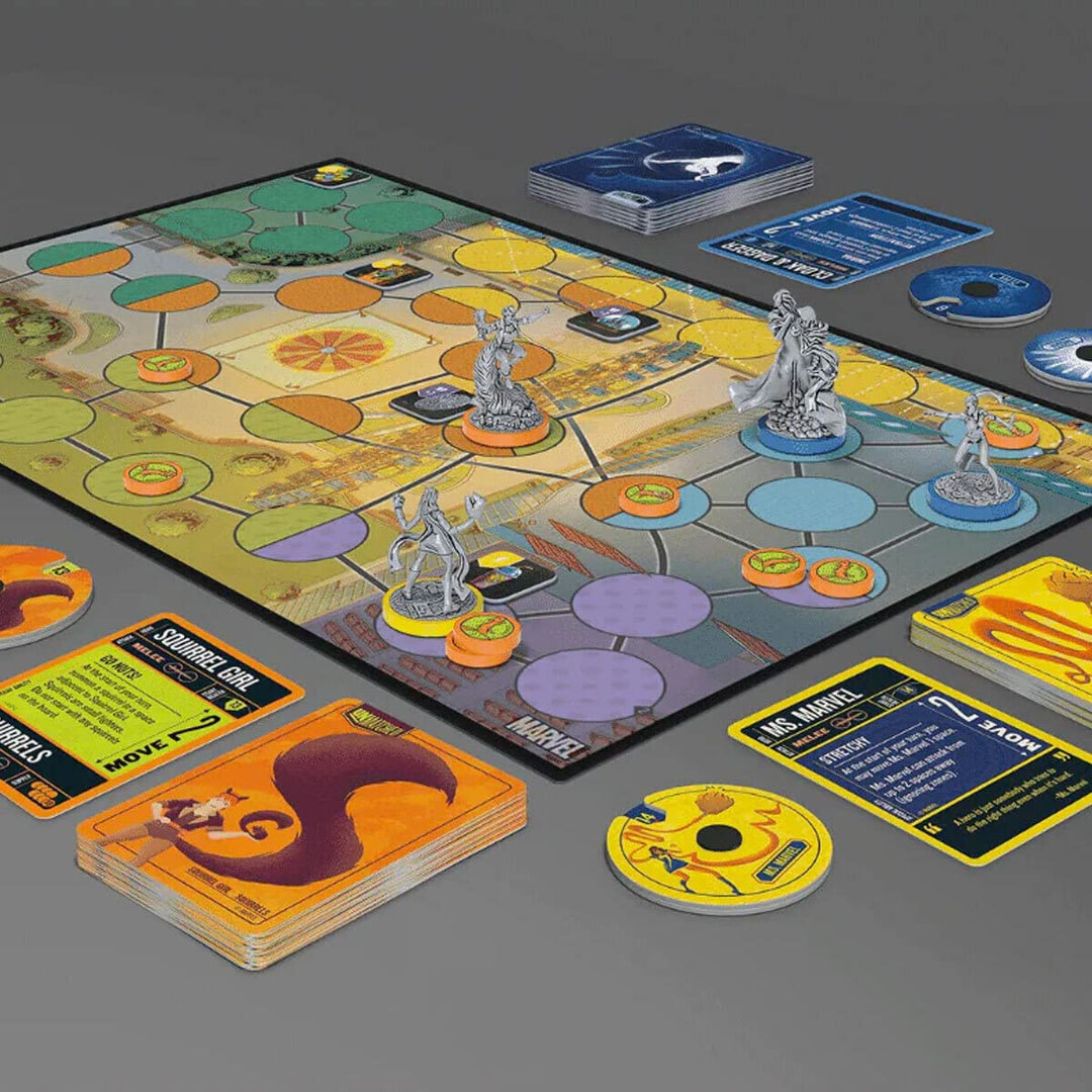 iello Unmatched Marvel: Teen Spirit Strategiespiel, für 2 bis 3 Spieler