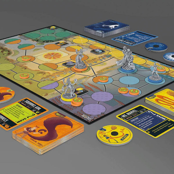 iello Unmatched Marvel: Teen Spirit Strategiespiel, für 2 bis 3 Spieler