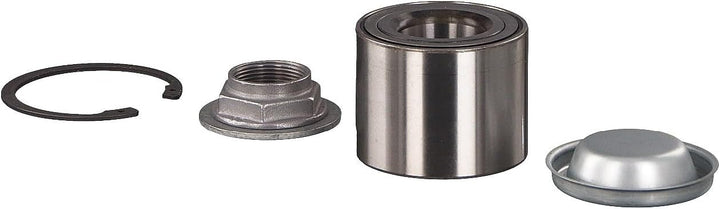 febi bilstein 40014 Radlagersatz mit Achsmutter, Sicherungsring und Staubkappe , 1 Stück