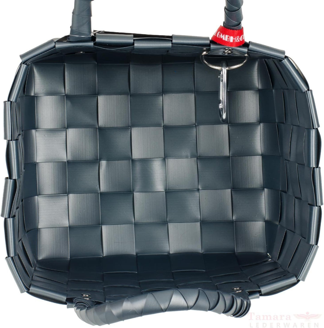 5008-90 0U ICE-BAG Mini-Shopper Witzgall Original Einkaufskorb uni grau